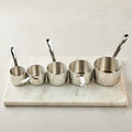 KUPER Premium Stainless Steel Measuring Cup Set (5-Piece)
