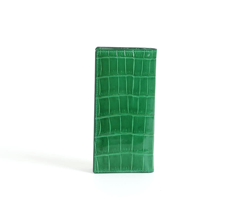 [Limited Edition] HCP Porosus Crocodile Long Wallet Collection