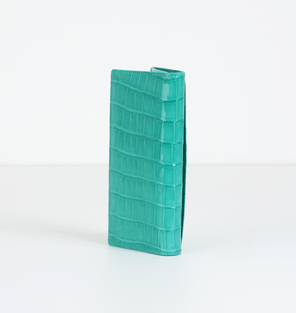 [Limited Edition] HCP Porosus Crocodile Long Wallet Collection