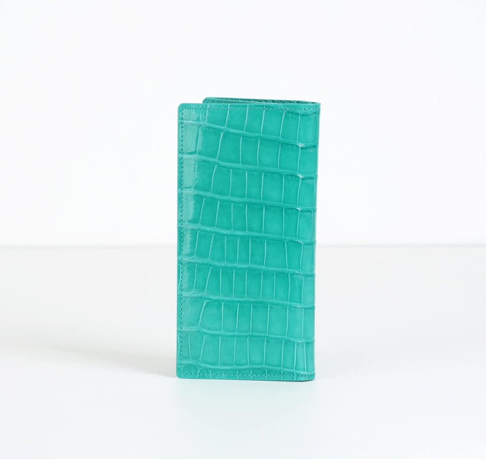 [Limited Edition] HCP Porosus Crocodile Long Wallet Collection