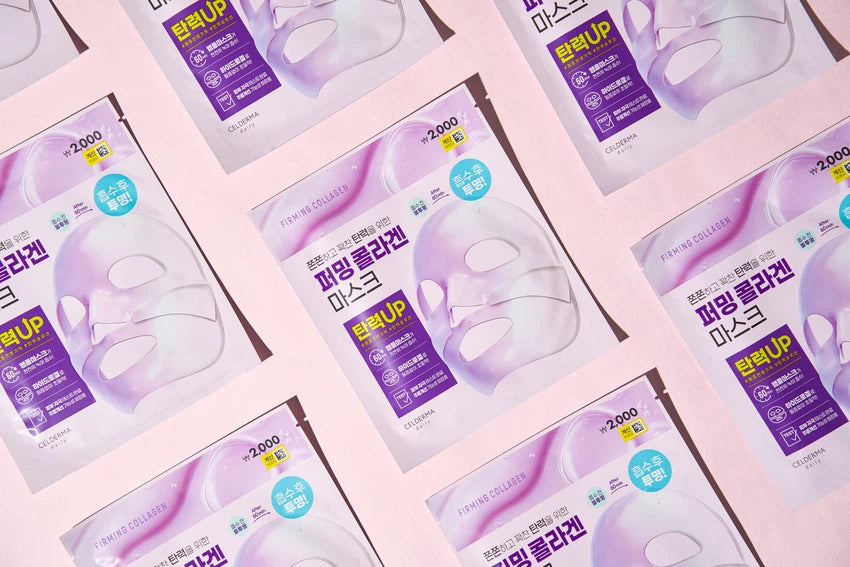 Celderma Daily Transforming Firming Collagen Mask Set(5 Sheets)
