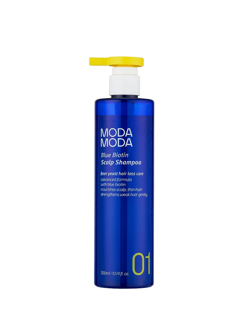 Modamoda Blue Biotin Scalp Shampoo Volume: 300 ml
