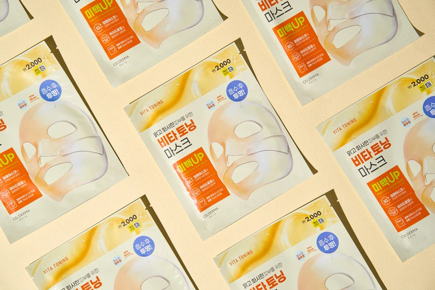 Celderma Daily Transforming Vita Toning Mask Set(5 Sheets)