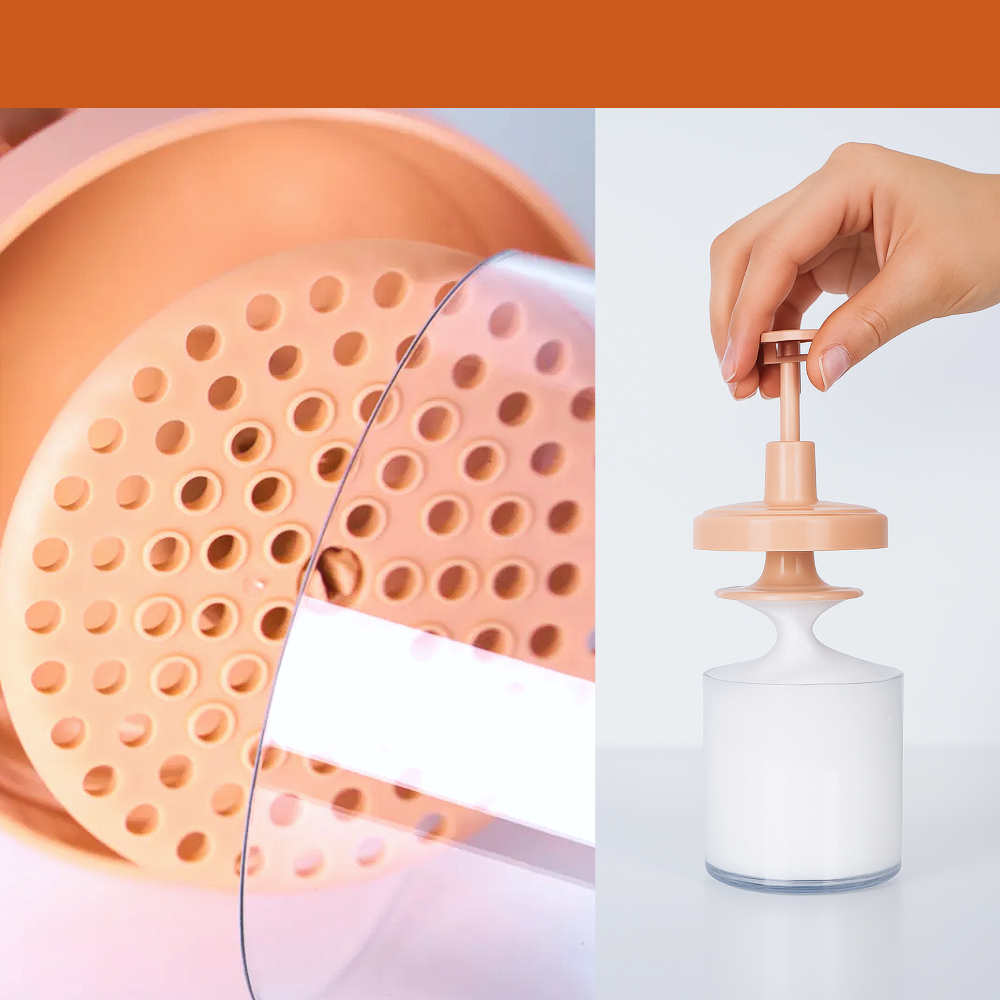 THE Apgujeong Unni Bubble Maker - Facial Cleansing Foam Maker (White)