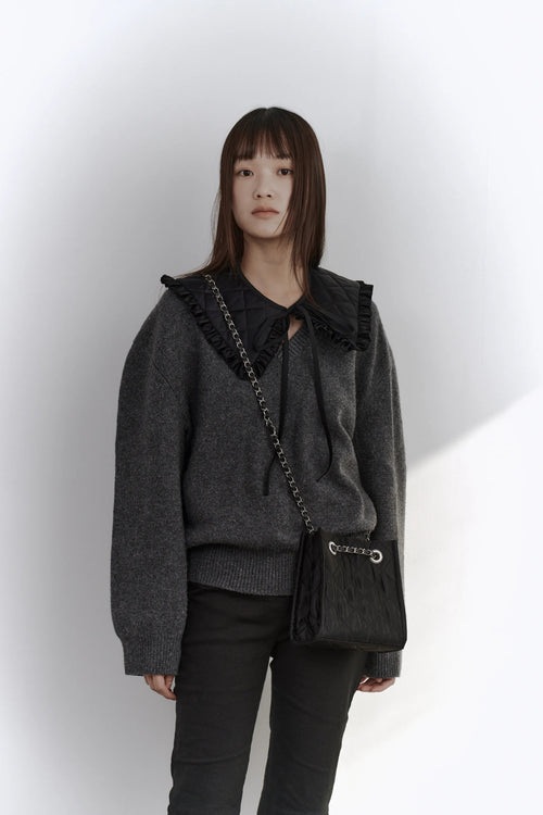 Everyday Quilted Premium Silk Mini Chain Bag