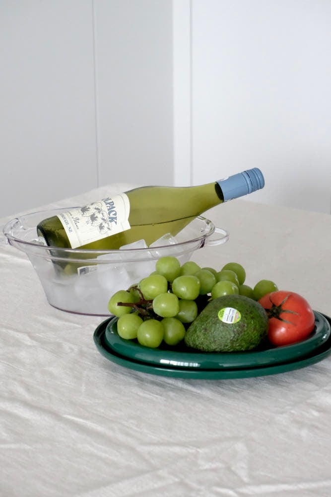 Foodle Oval Dome: Reversible Tableware