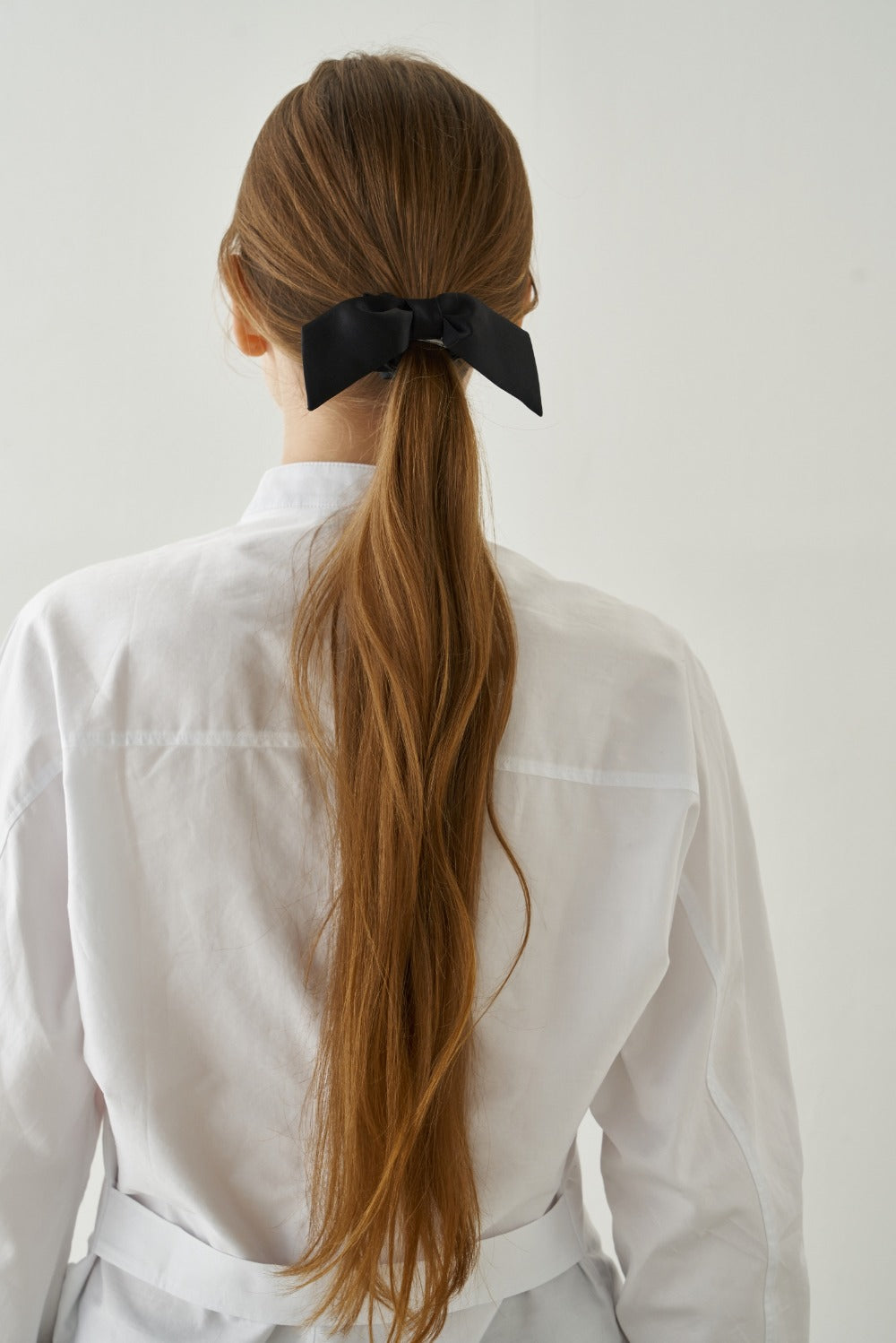 Bunny Ribbon 100% Silk Scrunchie