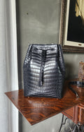Crocodile Leather Handcrafted Backpack