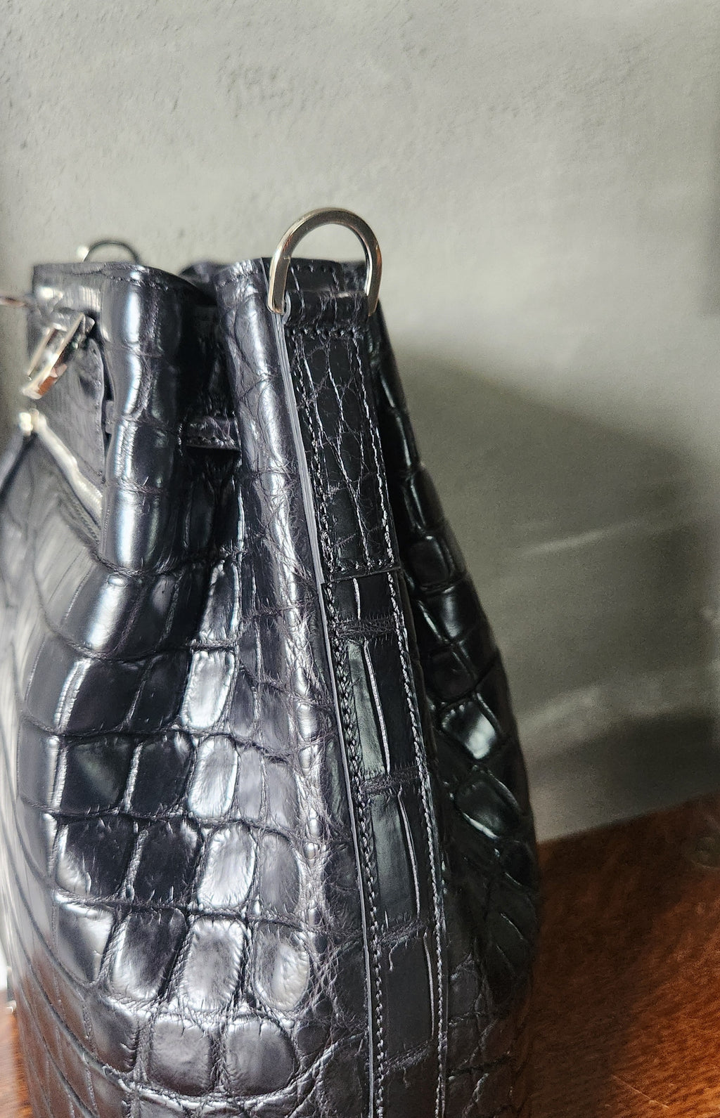 Crocodile Leather Handcrafted Backpack