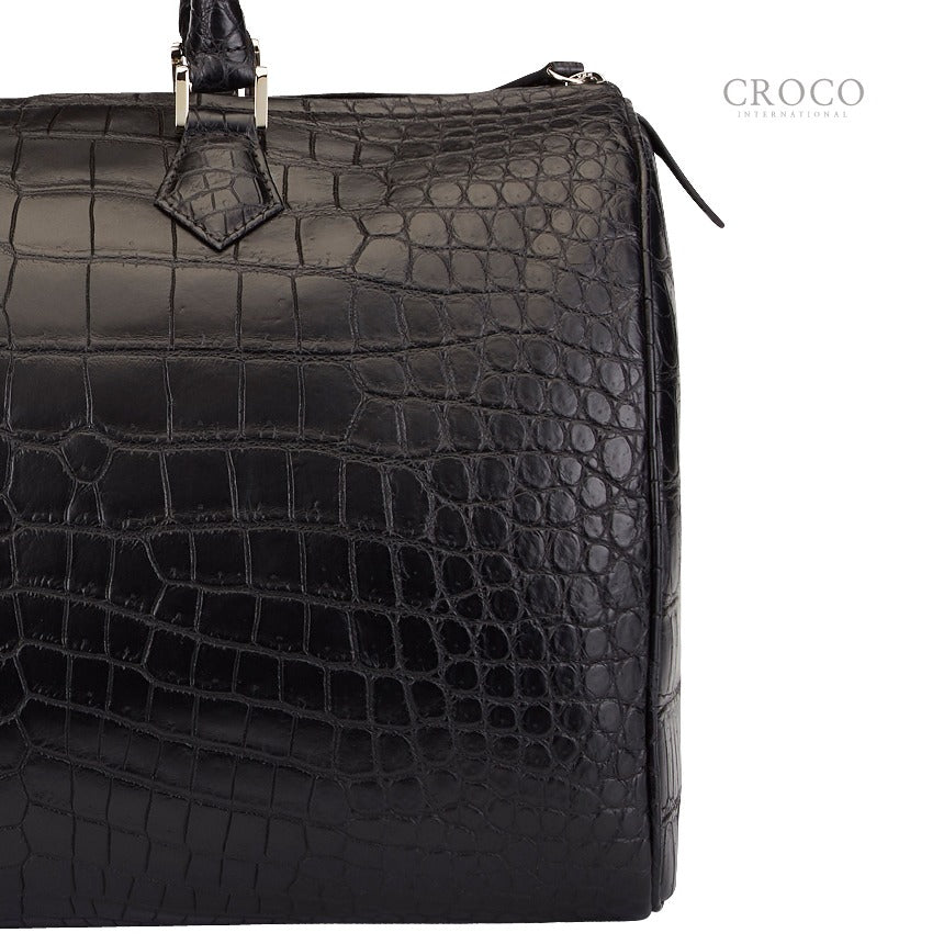 Heng Long Crocodile Boston Bag 35 Size