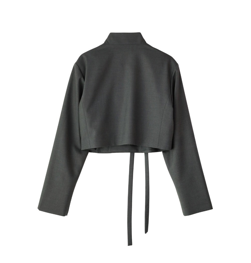 Leesle Maerang Crop Jacket [Charcoal]