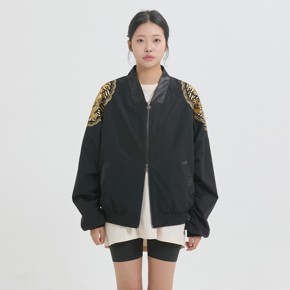 LEESLE Yongan Bomber Jacket (Black)