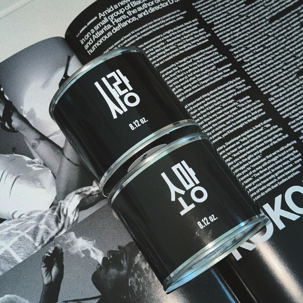 [OHZETI CANDLE] Big Canister Wish Candle Set (Incl. Keyring &amp; Lighter)