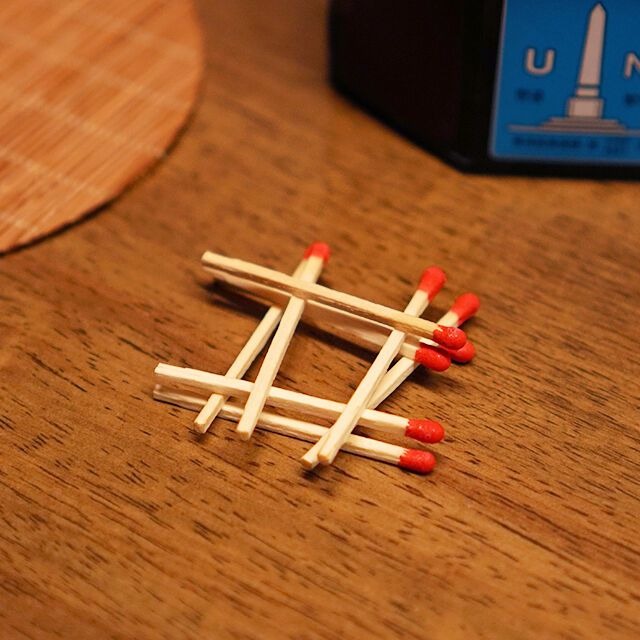 Retro Octagonal Matchbox (600 pieces) 3 Box Set