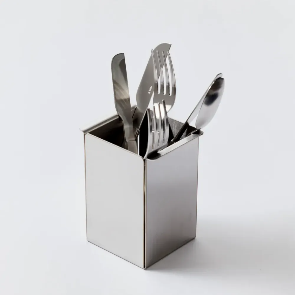 [ABLV] Stainless Steel Multi-Organizer (Pen/Cutlery Holder)