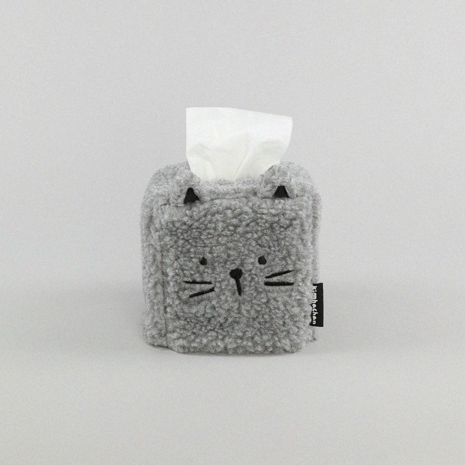 Fluffy Character Tissue Cover(M) - Chae Goyang (Cat)