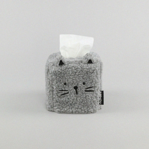Fluffy Character Tissue Cover(M) - Chae Goyang (Cat)