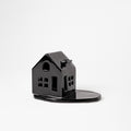 Black Cottage Tealight Holder - Cabin