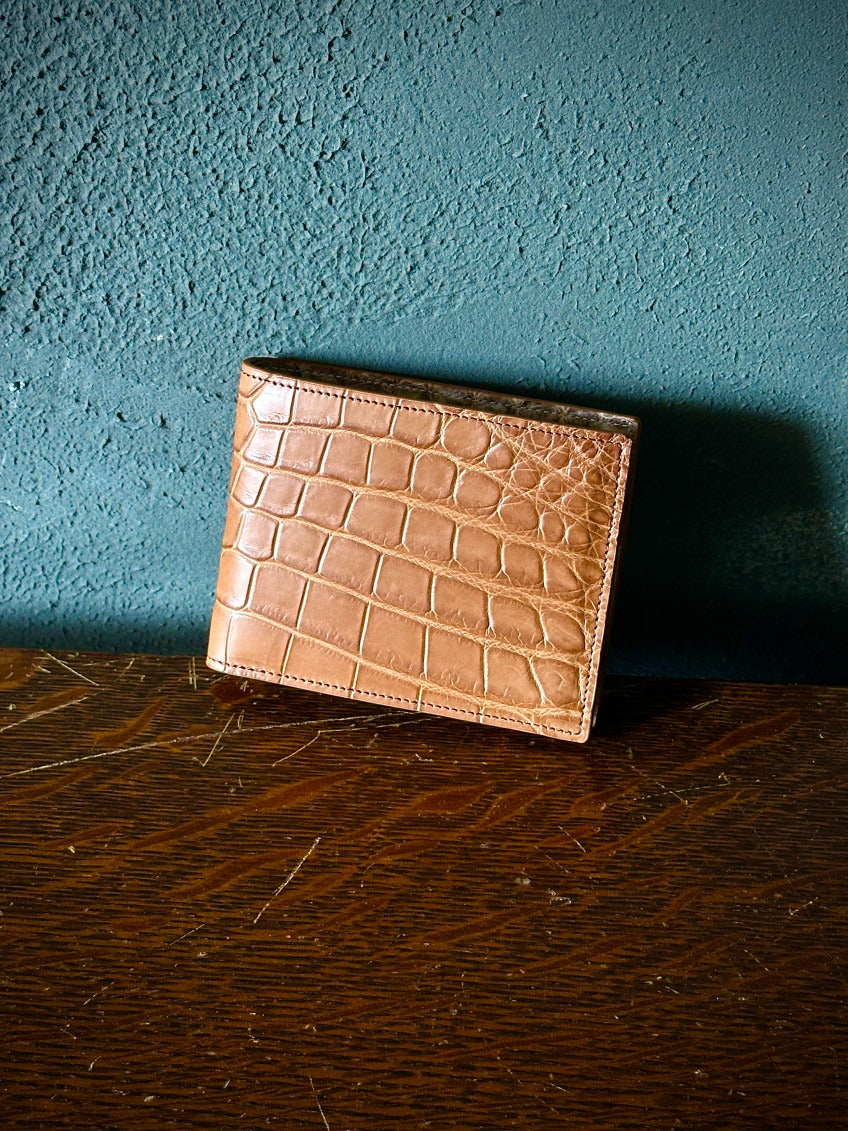 Crocodile Bifold Wallet (Sahara &amp; Himalaya Edition)