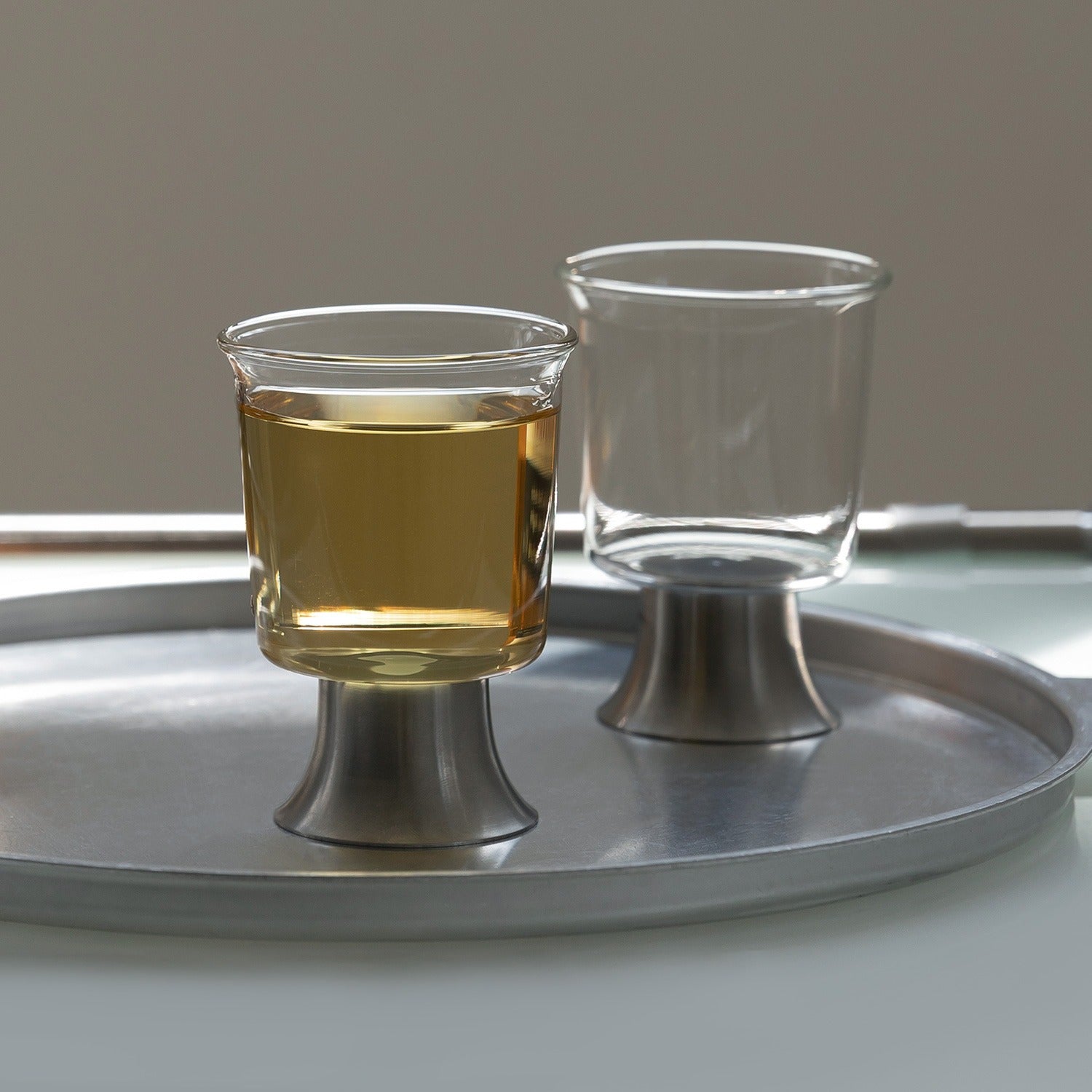 [SSUEIM] Silver Basic Mini Glass 70ml (Set of 2)