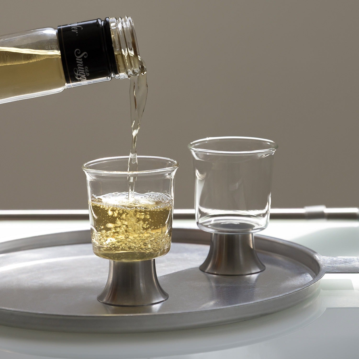 [SSUEIM] Silver Basic Mini Glass 70ml (Set of 2)