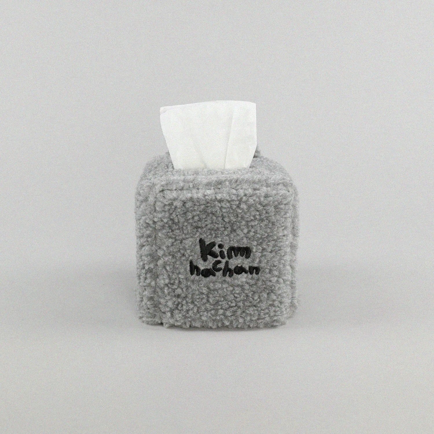 Fluffy Character Tissue Cover(M) - Chae Goyang (Cat)