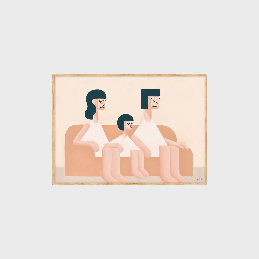 Fondness (Landscape) Art Poster by Yoon Hyung-taek