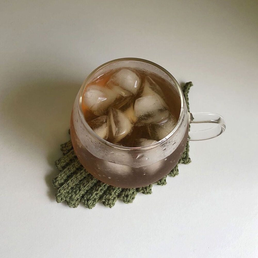 [From.B] Leaf Coaster
