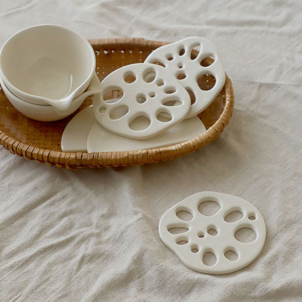 Table D'hote Pebbler Lotus Root Cutlery Rest Set(4ea)