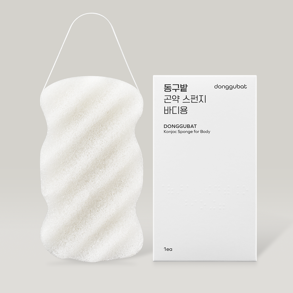 [Donggubat] Zero Waste Konjac Sponge Shower Towel