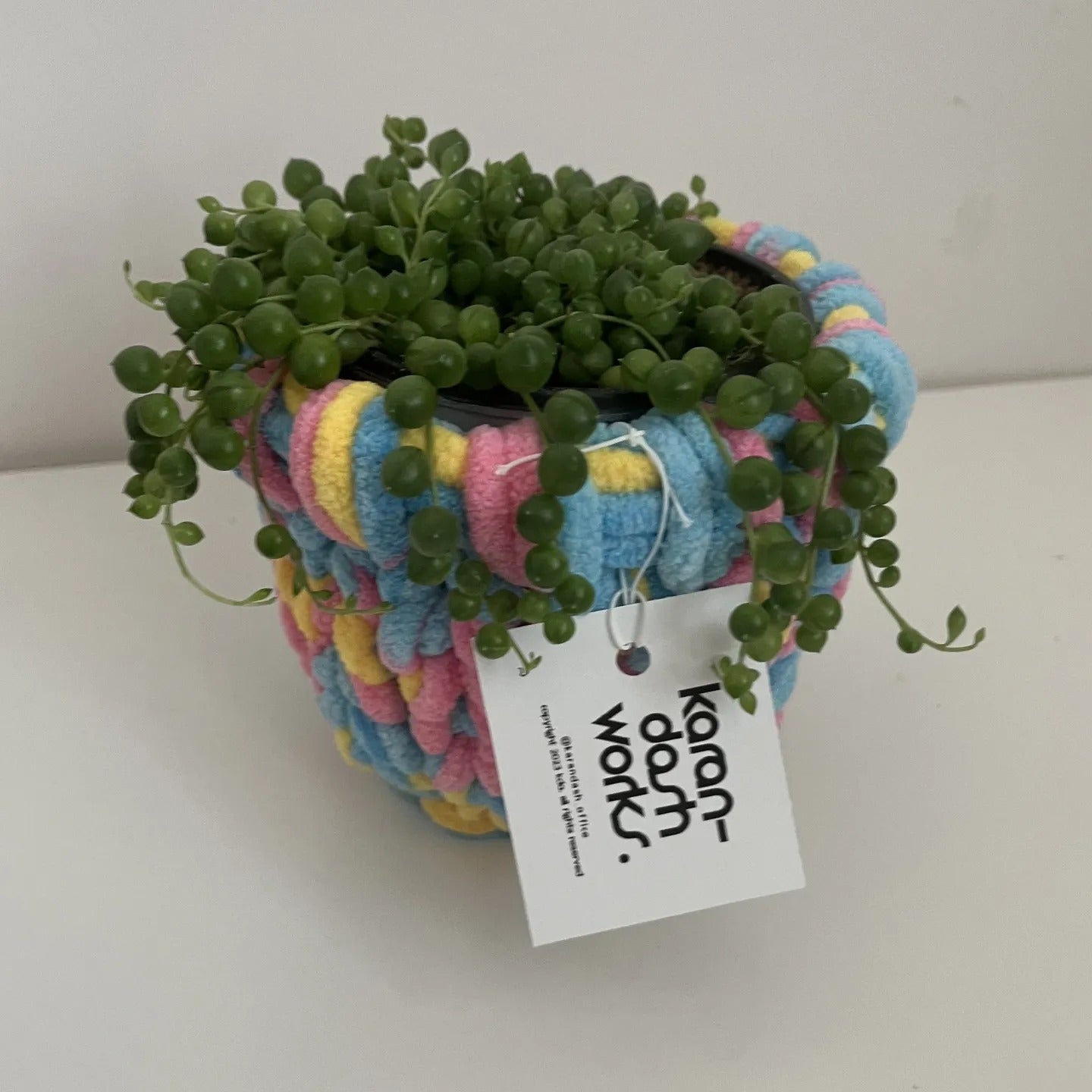 KARANDASH OFFICE Fluffy Basket _ Cotton Candy 8