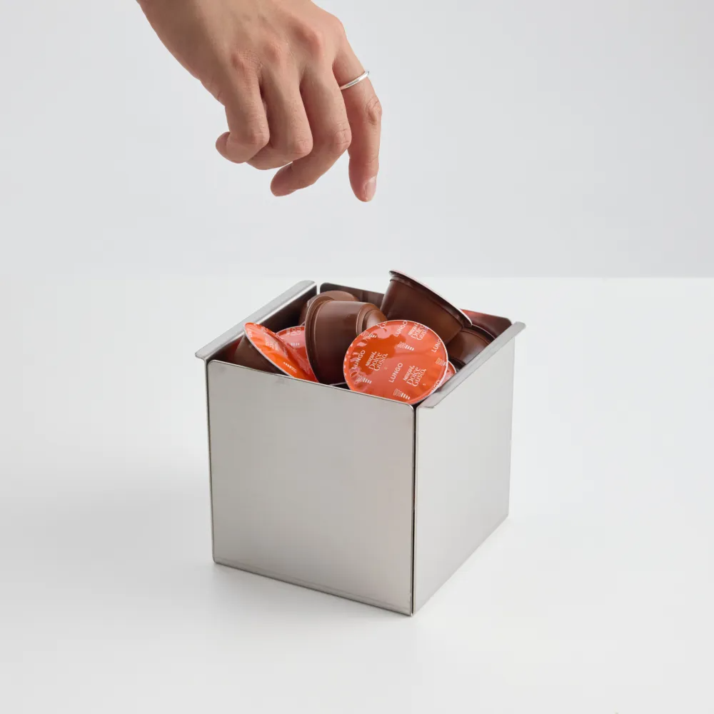 [ABLV] Steel-terior Square Tissue Case &amp; Planter Box Cover