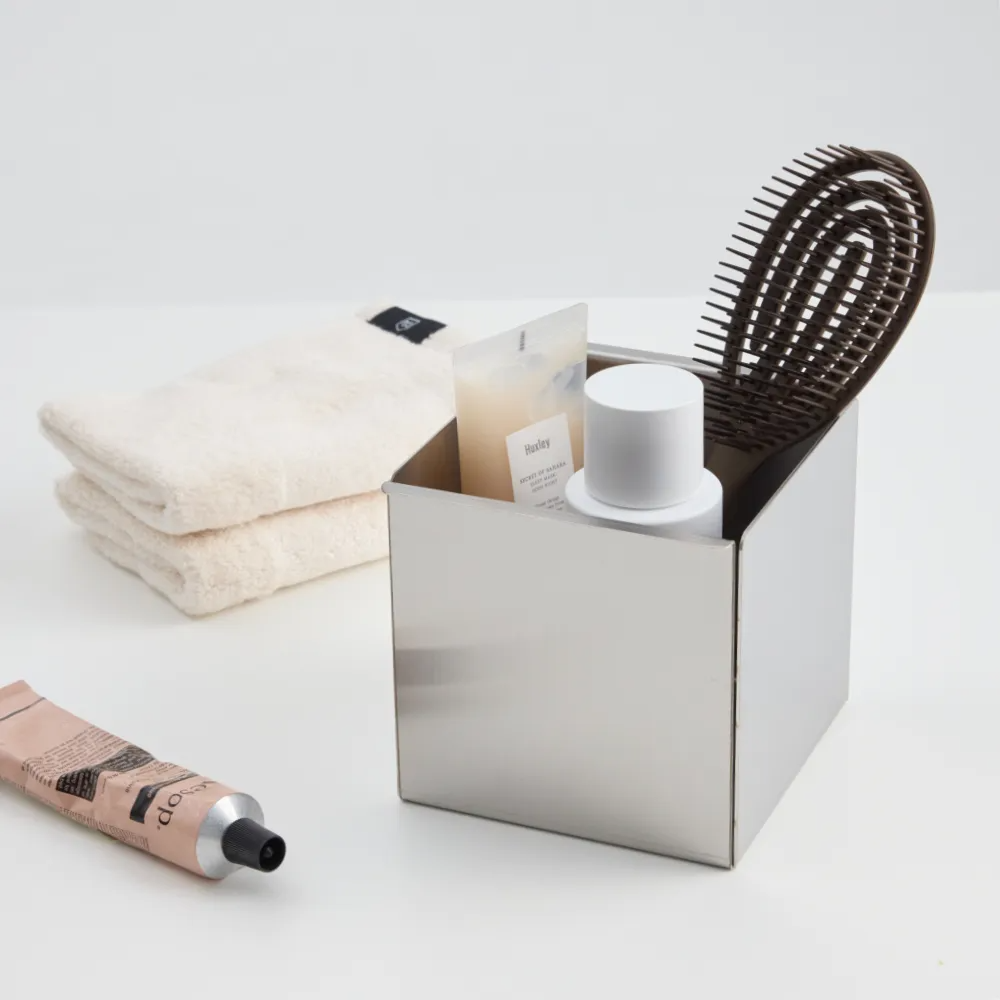 [ABLV] Steel-terior Square Tissue Case &amp; Planter Box Cover