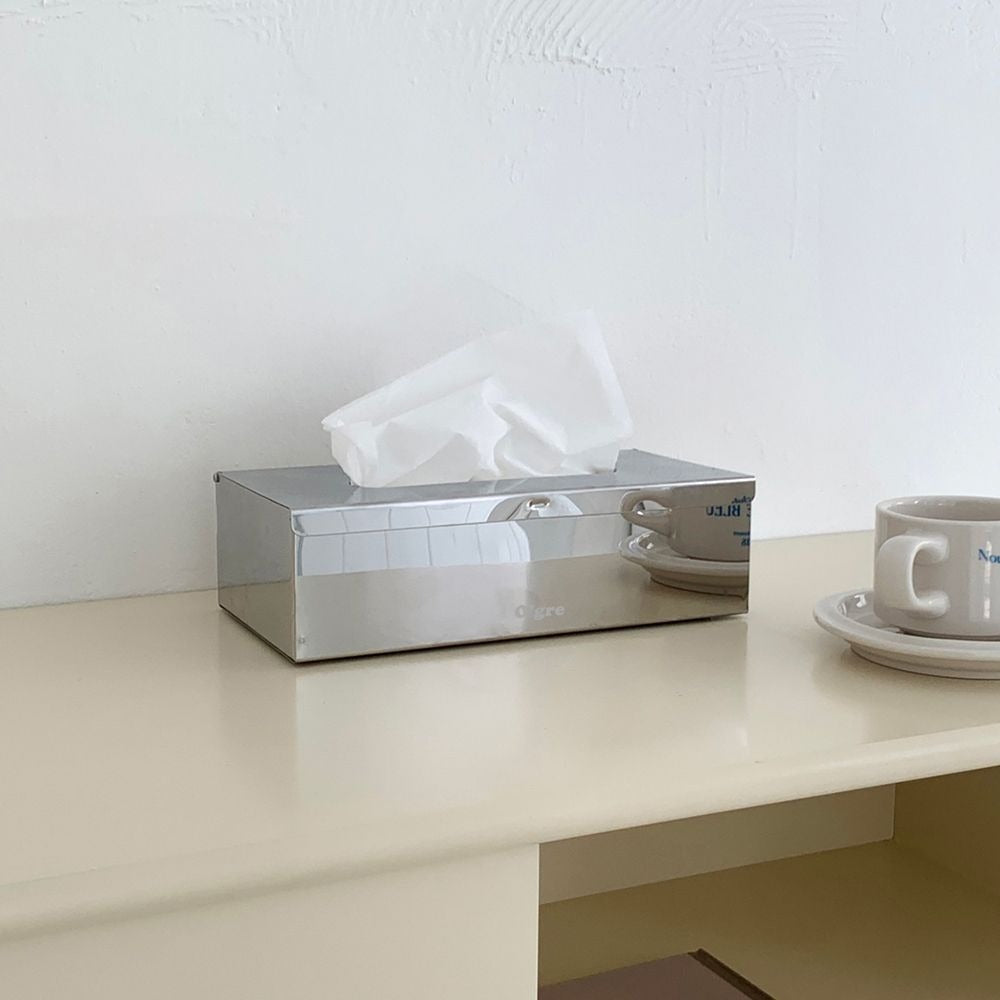 [O'gre] Mirror Cube Tissue Case