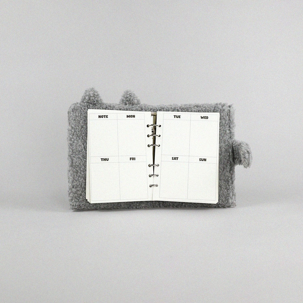 KIMHACHAN Fluffy Character Diary - Chae Cat