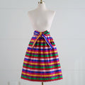 Traditional Korean Hanbok-Style Saekdong Waist Apron