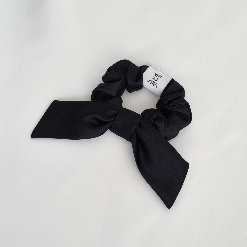 Bunny Ribbon 100% Silk Scrunchie