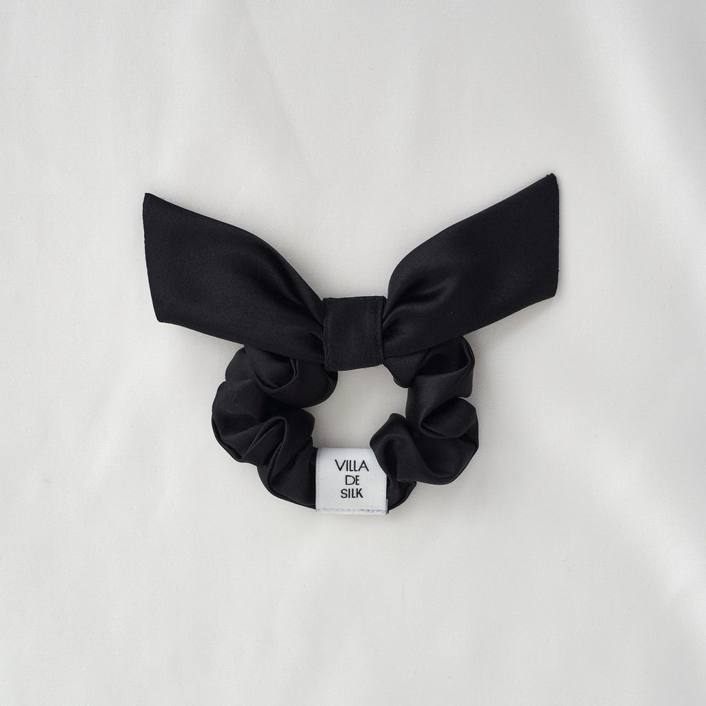 Bunny Ribbon 100% Silk Scrunchie