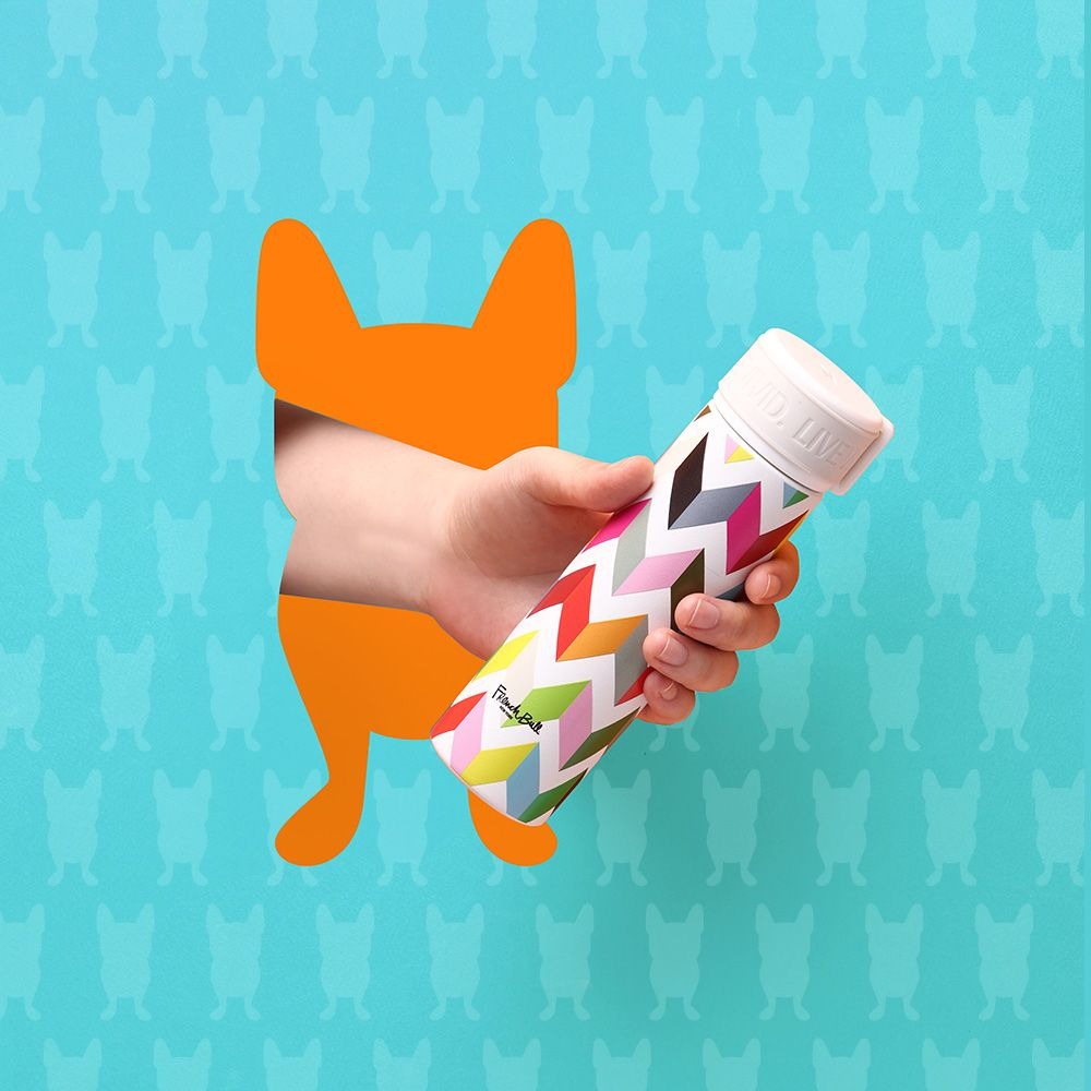 [Neoflam] French Bull SUS316 Silicone Strap Mini Tumbler (170ml)