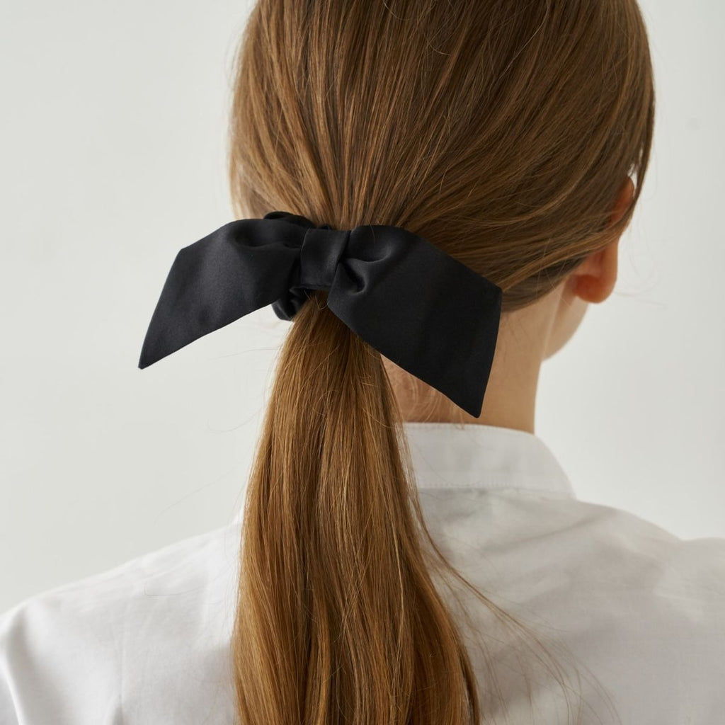 Bunny Ribbon 100% Silk Scrunchie