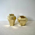 Angular Brass Vase (Maebyeong &amp; Moon Jar)
