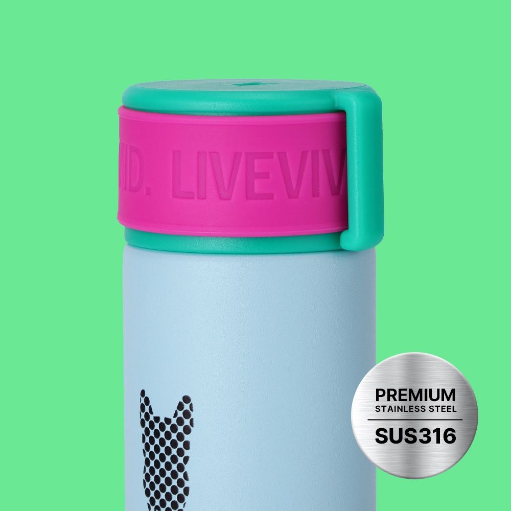 [Neoflam] French Bull SUS316 Silicone Strap Mini Tumbler (170ml)