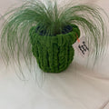 KARANDASH OFFICE Fluffy Basket _ Olive