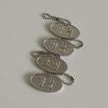 OHZETI Hangul Charm Keyring (4 Types)