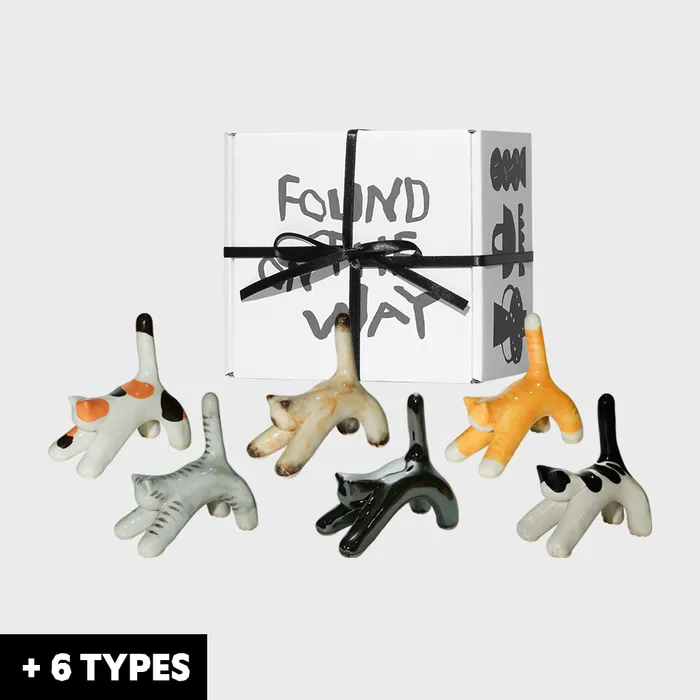 Instant Wise Cat Ceramic Object (Gift Set)