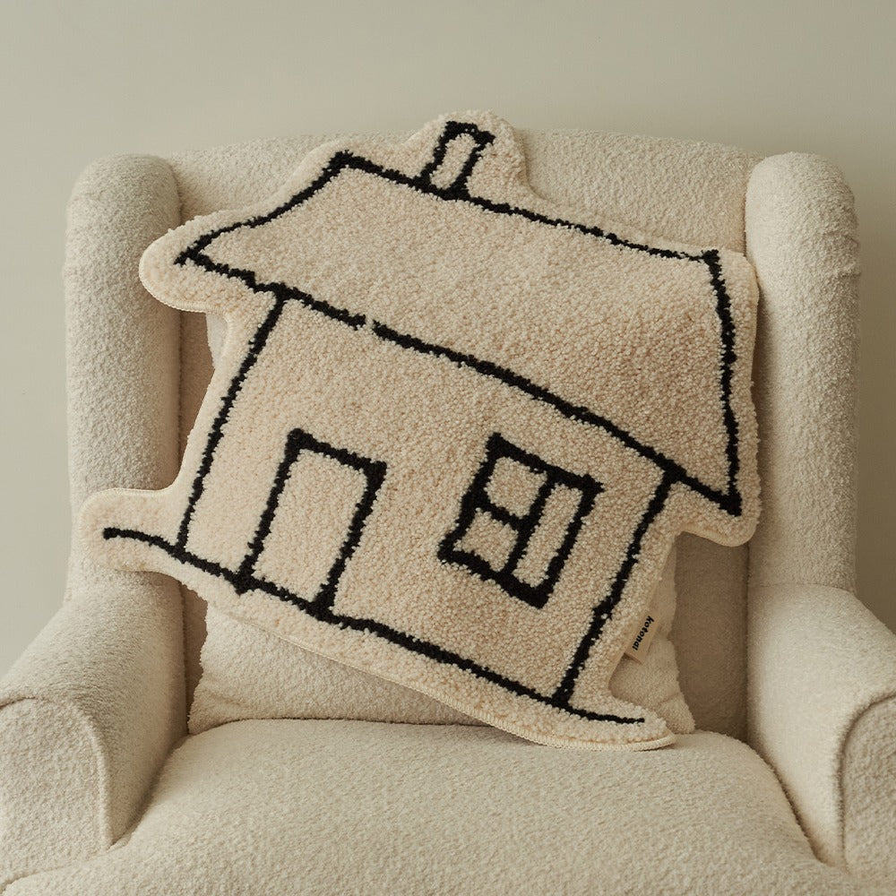 [KOTONA] Rug in Home (House Shape)