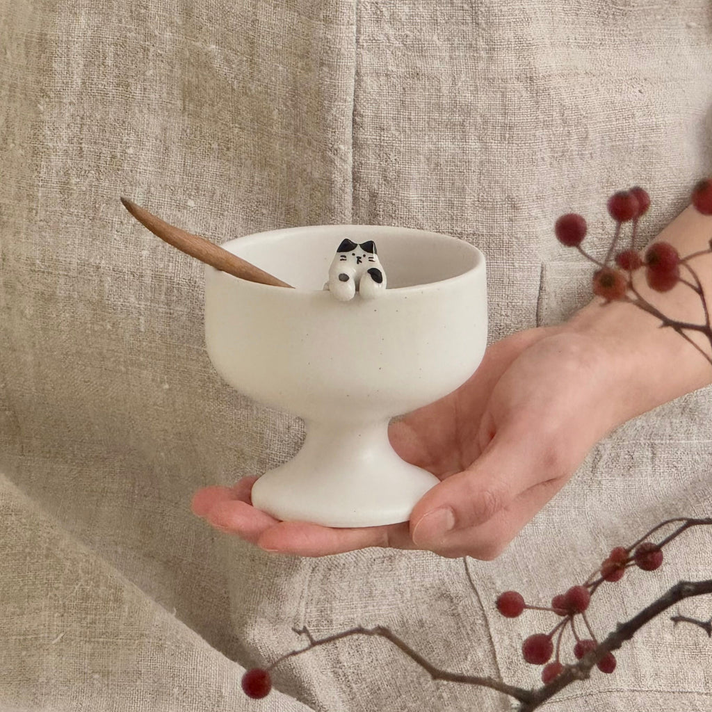 [Boreum Studio] Cat Yogurt Bowl