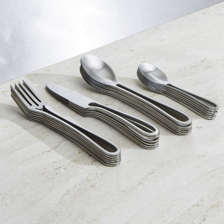 VATYA x Martin Baptiste Outline Cutlery (Matte Silver)