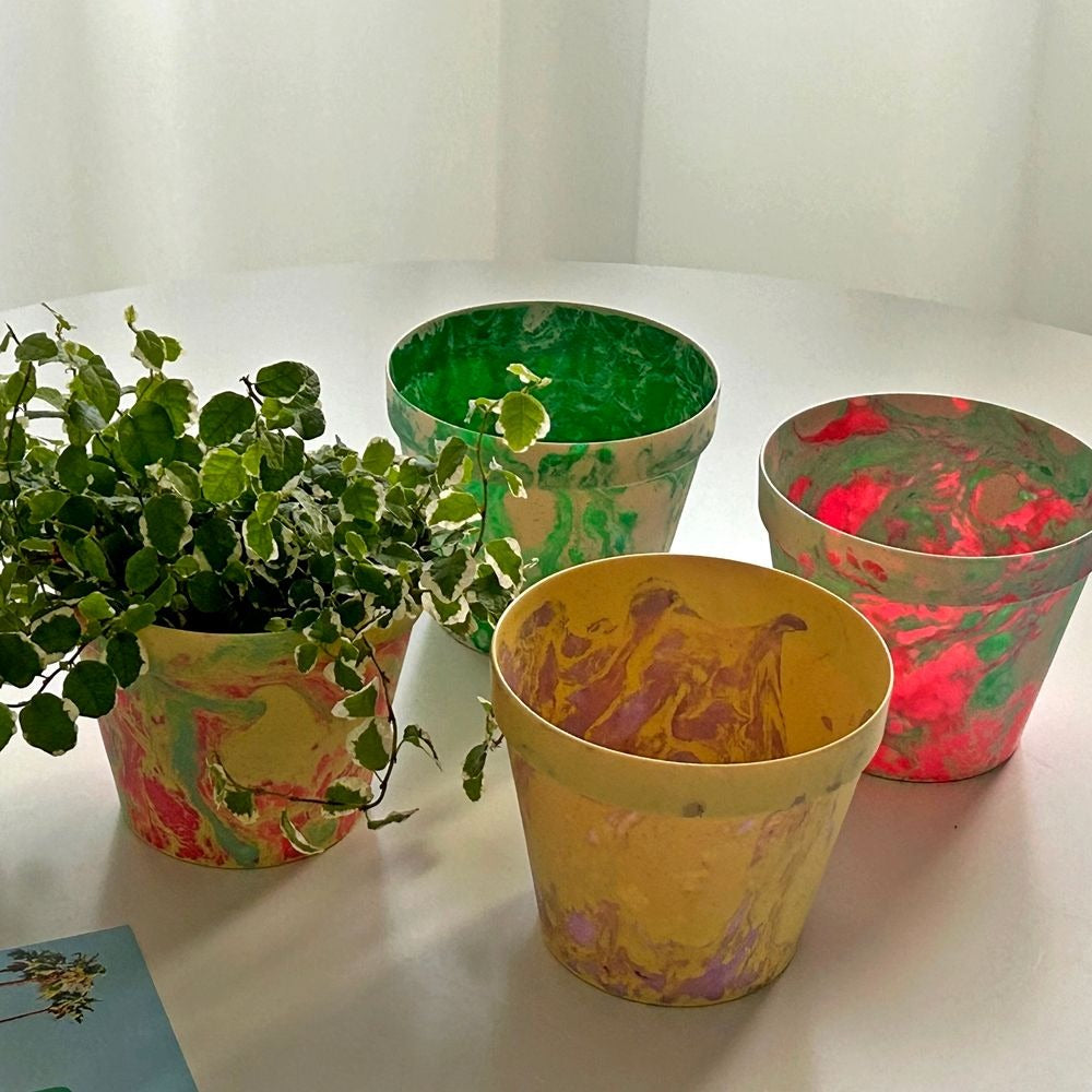[Elegant Table] La Siesta Upcycling Plant Pot (S Size, 4 Colors)