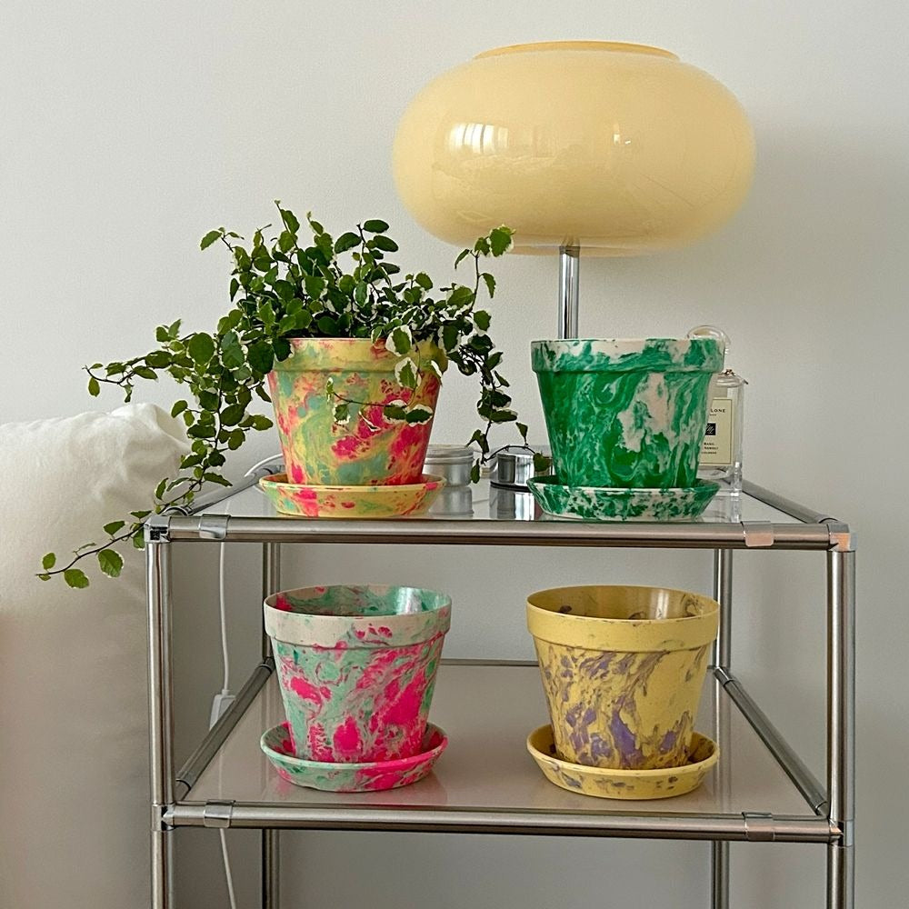 [Elegant Table] La Siesta Upcycling Plant Pot (S Size, 4 Colors)
